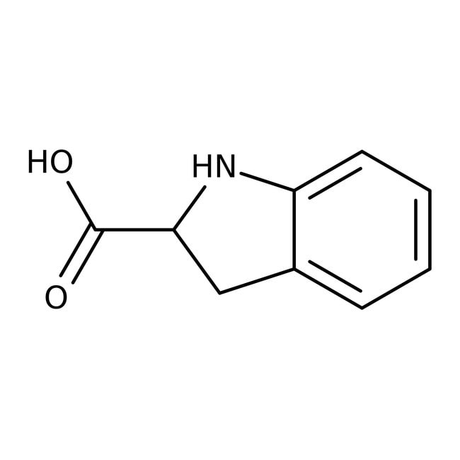 (S)-(-)-Indolin-2-carbonsäure,   97 %, A