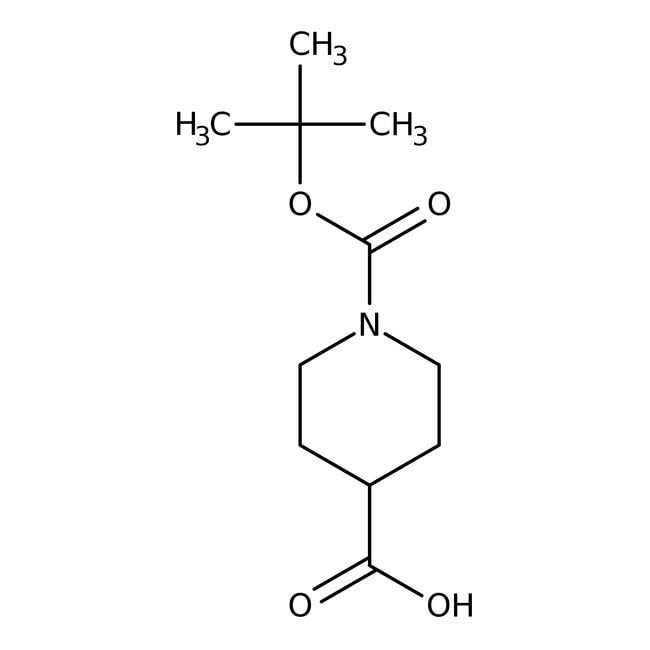 1-Boc-piperidin-4-carbonsäure,   98 %, A