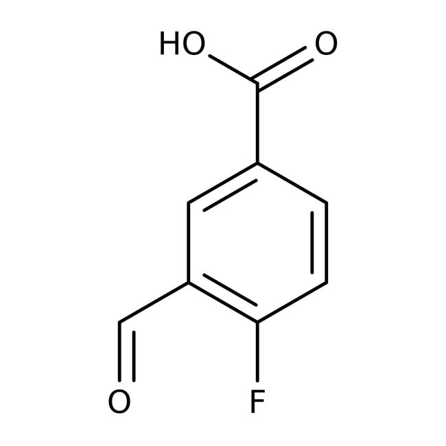 4-Fluor-3-formyl-benzoesäure, 97 %, 4-Fl