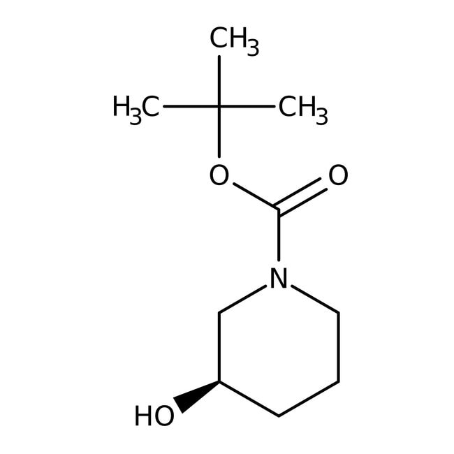 1-Boc-3-hydroxypiperidin, 97 %, Alfa Aes