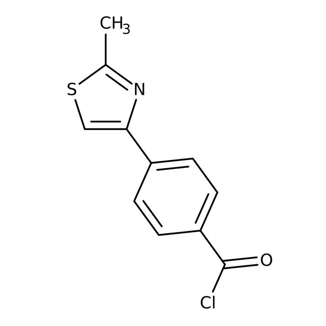 4-(2-Methyl-1,3-thiazol-4-yl)benzoylchlo