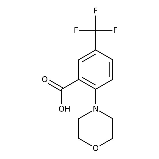 2-Morpholino-5-(trifluormethyl)-benzoesä