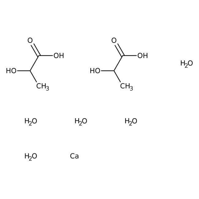 Calcium-L-lactat Pentahydrat, 98 %, Calc