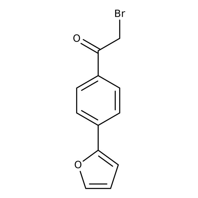 2-Bromo-1-[4-(2-furyl)phenyl]ethanon, Te