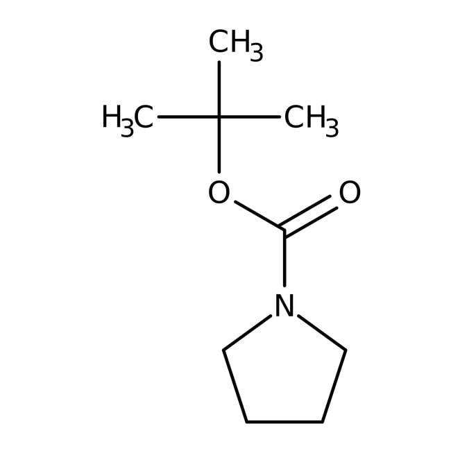 1-Boc-pyrrolidin, 98 %, Alfa Aesar 1-Boc