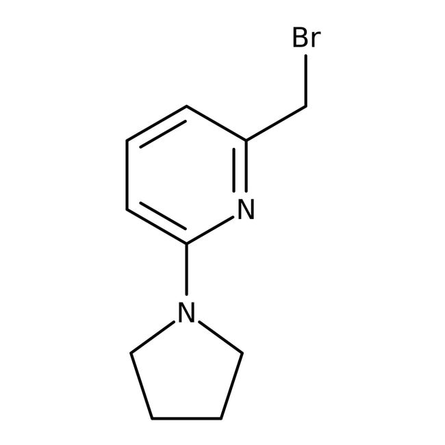 2-(Bromomethyl)-6-pyrrolidin-1-ylpyridin