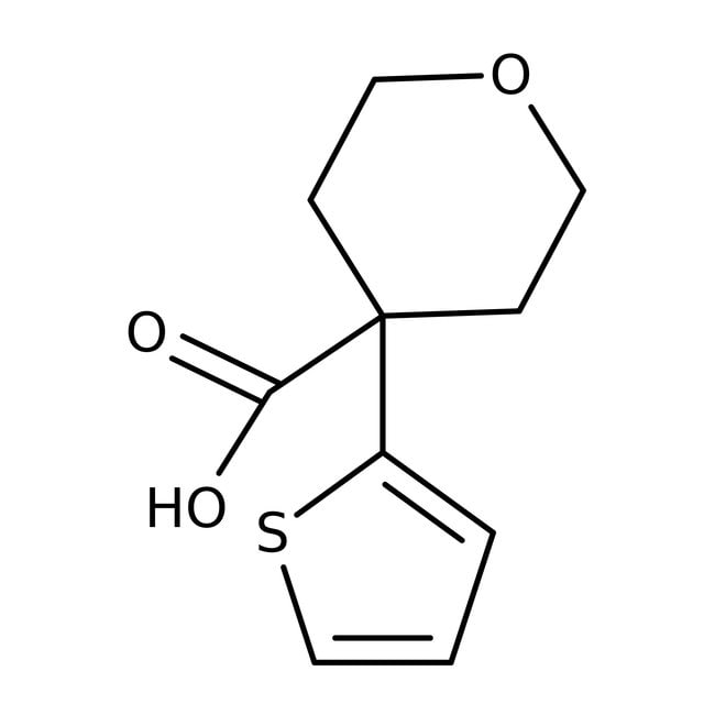 4-Thien-2-yltetrahydropyran-4-carbonsäur