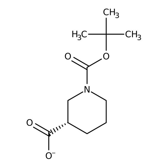 1-Boc-L-piperidin-3-carbonsäure, 97 %, A