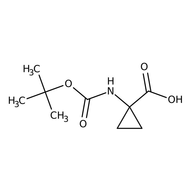 1-(Boc-amino)cyclopropancarbonsäure, 98%