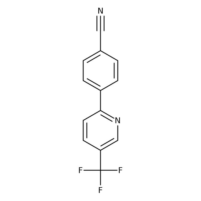 4-[5-(Trifluormethyl)pyrid-2-yl]benzonit