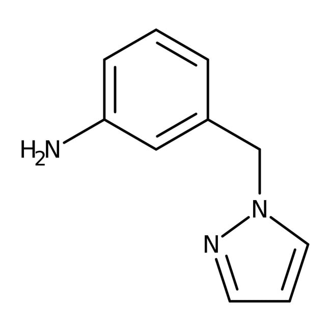 3-(1 H-Pyrazol-1-ylmethyl)anilin, 97 %,