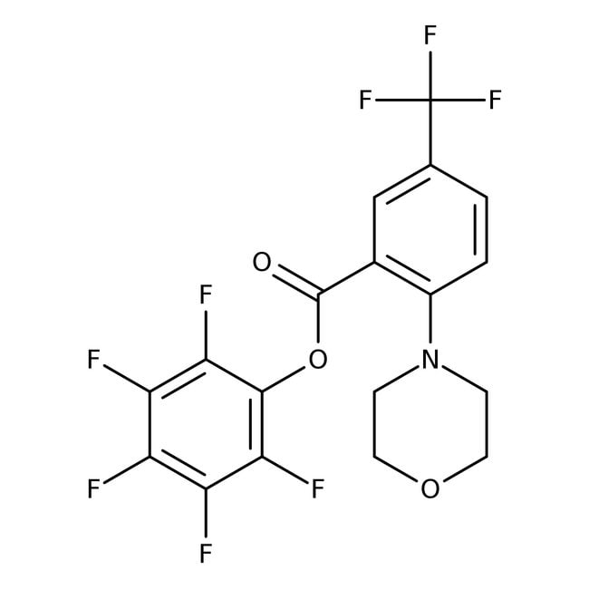 Pentafluorophenyl-2-morpholino-5-(triflu