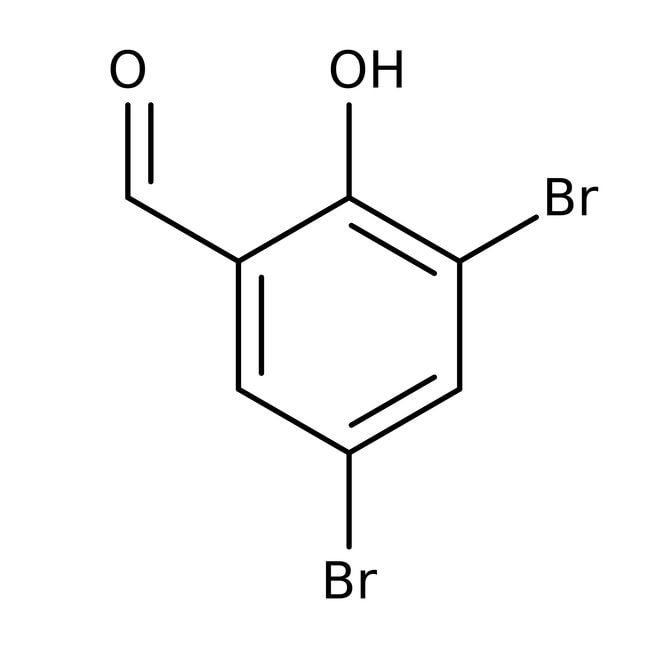 3,5-Dibromsalicylaldehyd, 98 %, Alfa Aes