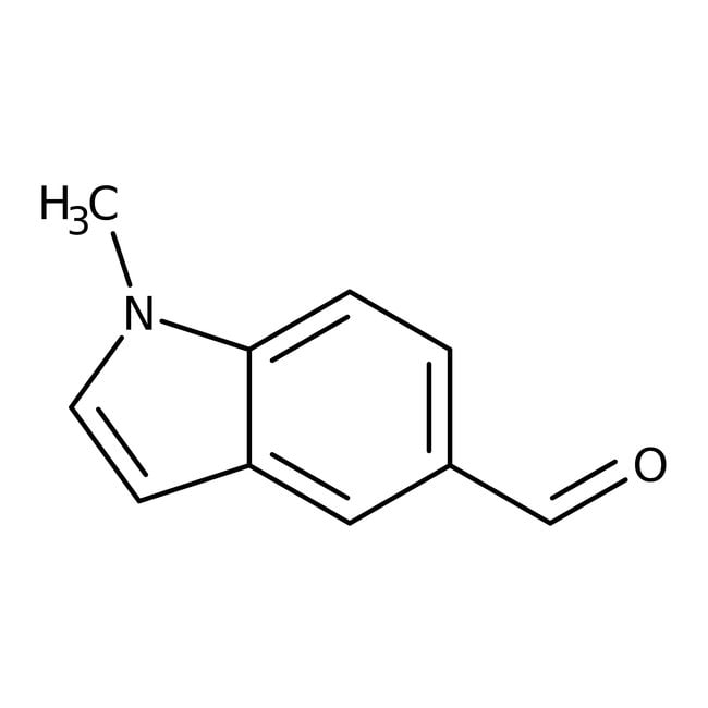 1-Methyl-1H-indol-5-carbaldehyd, 97 %, T