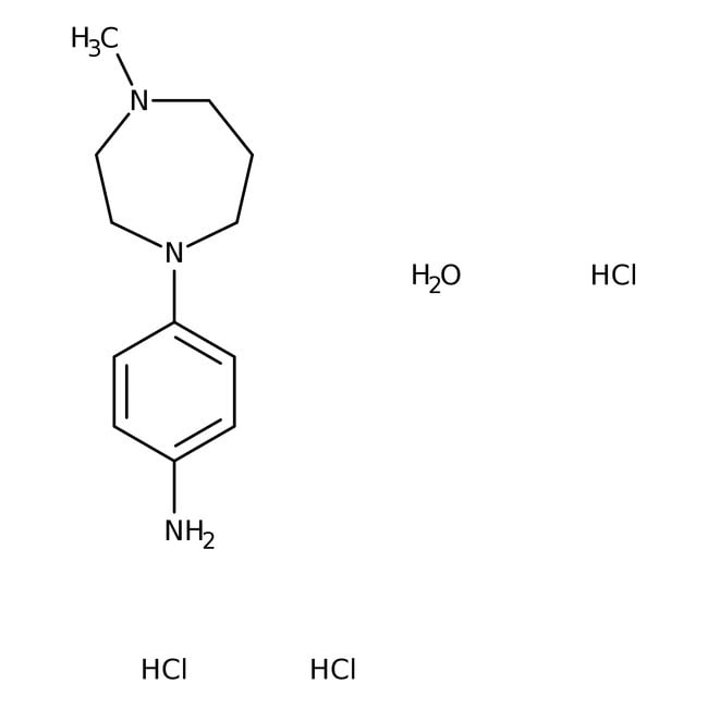 4-Methylhopopiperazin-4-aminobenzen Trih