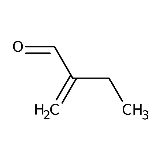 2-Ethylacrolein, tech. 90 %, stab. mit 5