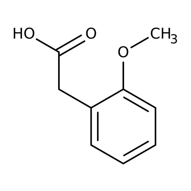 2-Methoxyphenylessigsäure, 99 + %, Alfa