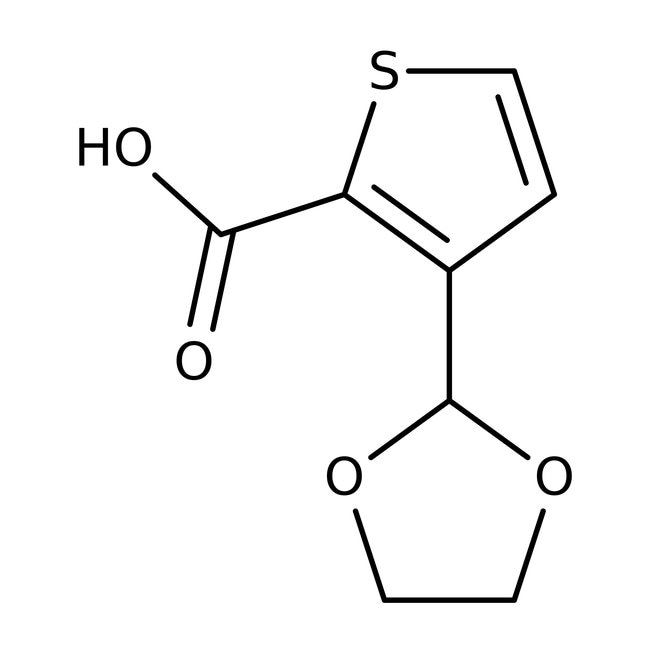 3-(1,3-Dioxolan-2-yl)-2-thiophencarbonsä