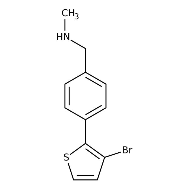 4-(3-Bromthien-2-yl)-N-methylbenzylamin,