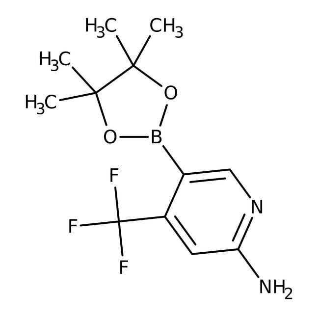 2-Amino-4-(trifluormethyl)-pyridin-5-bor