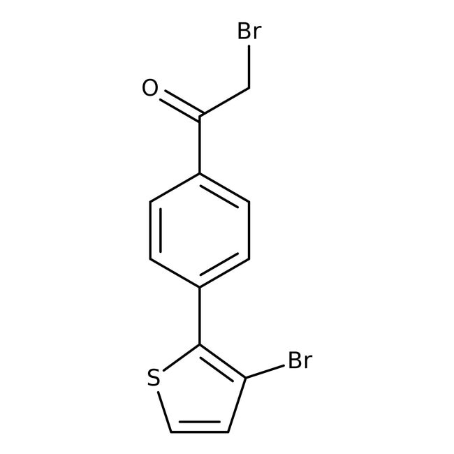 2-Brom-1-[4-(3-bromthien-2-yl)phenyl]eth