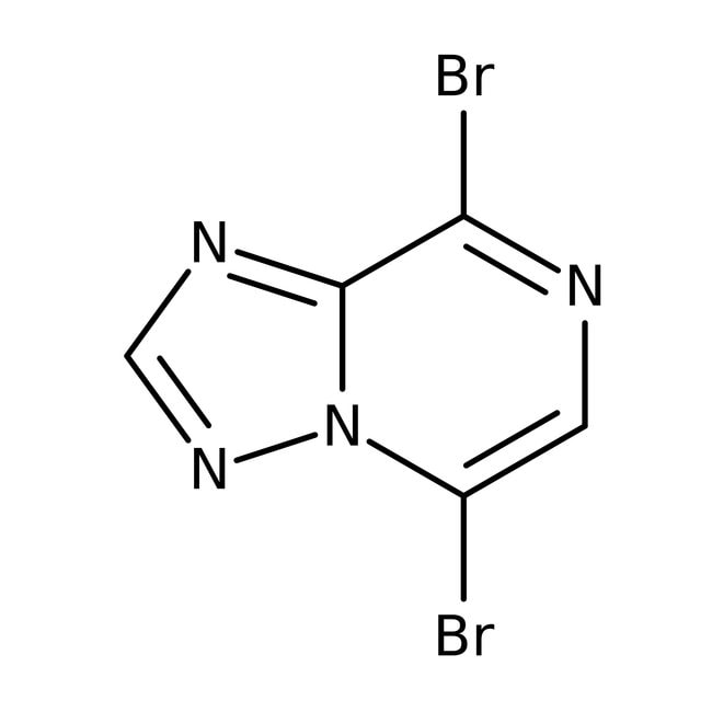 5,8-Dibrom-1,2,4-triazol-[1,5-a]-pyrazin