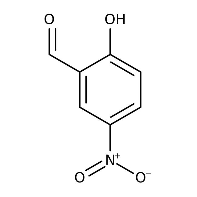 2-Hydroxy-5-nitrobenzaldehyd, 98 %, Alfa