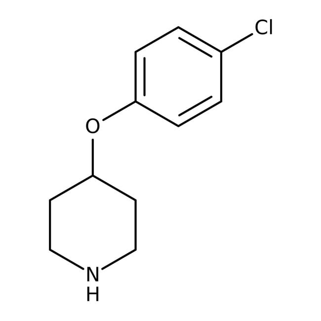 4-(4-Chlorphenoxy)piperidin, 98 %, Alfa