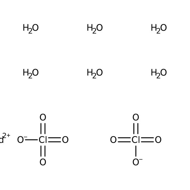 Cadmiumperchlorat-Hexahydrat, weiß, kris