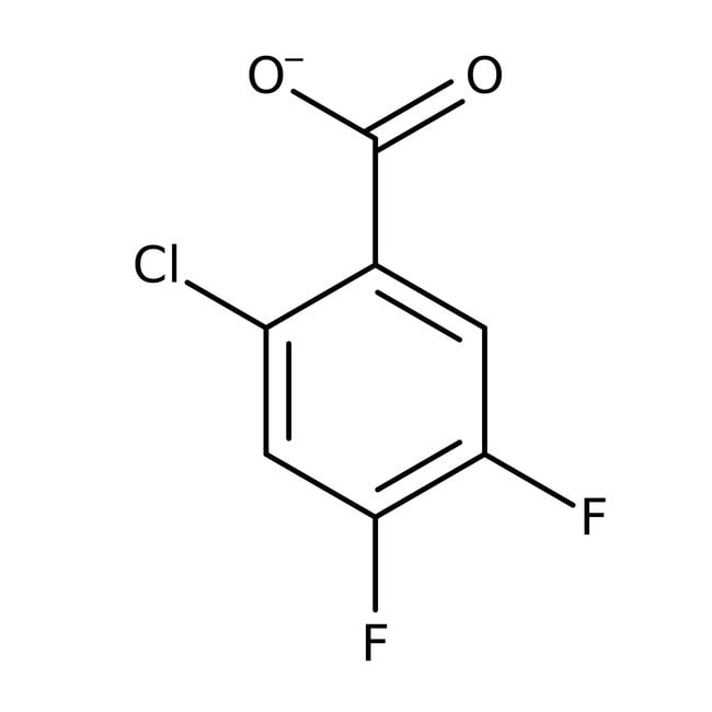 2-Chlor-4,5-difluorbenzoesäure, 98 %, Al