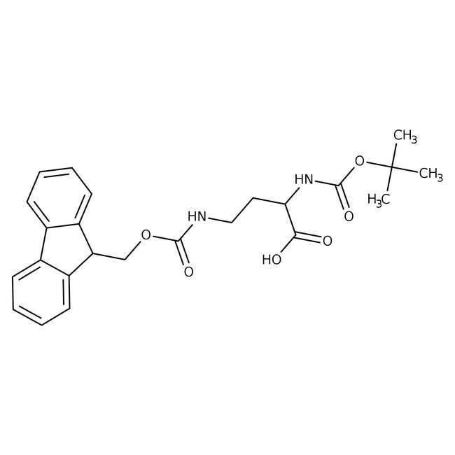 (S)-2-(Boc-amino)-4-(Fmoc-amino)buttersä