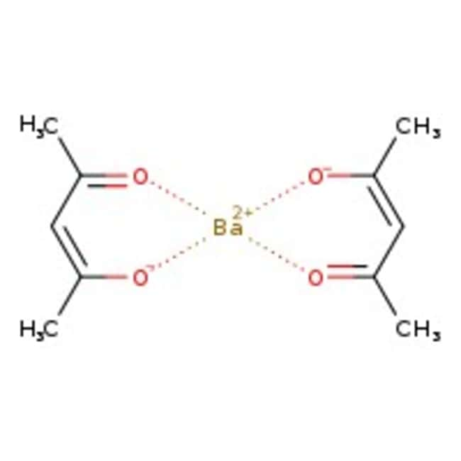 Barium2,4-pentandionathydrat, Barium 2,4