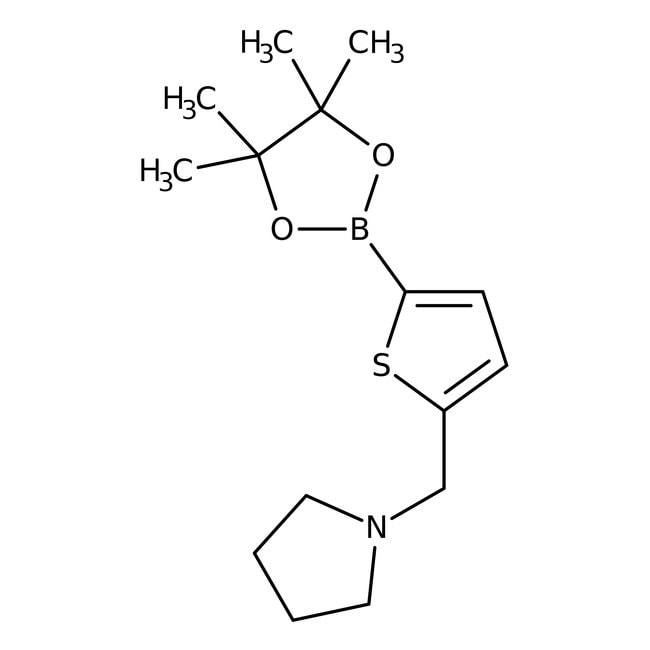 5-(1-Pyrrolidinylmethyl)thiophene-2-Boro