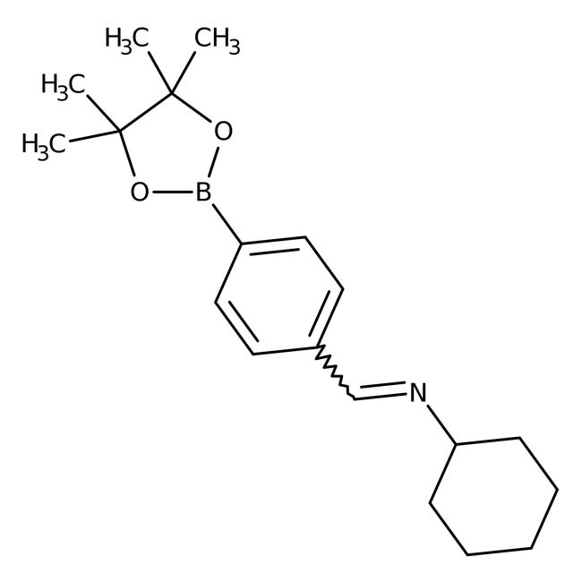 4-(Cyclohexyliminomethyl)benzolboronsäur