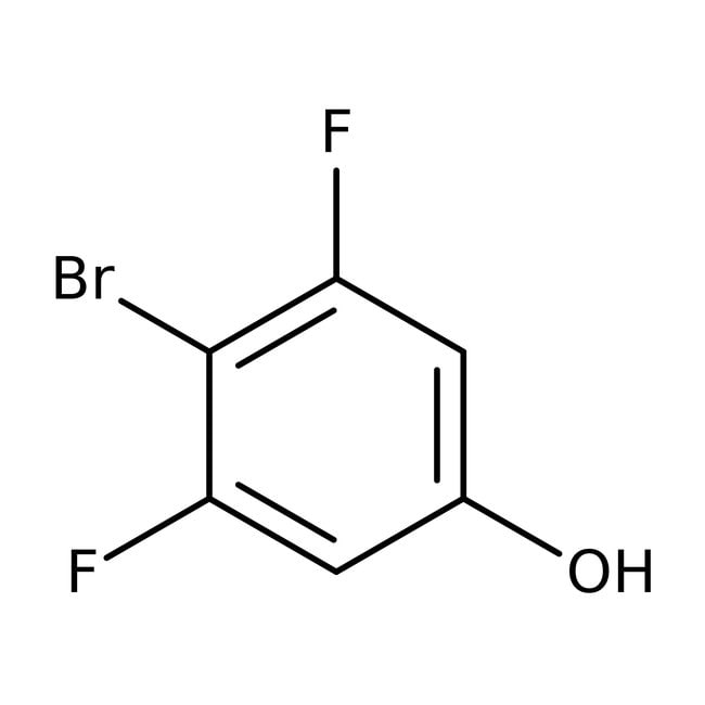 4-Brom-3,5-difluorphenol, 99 %, 4-Bromo-