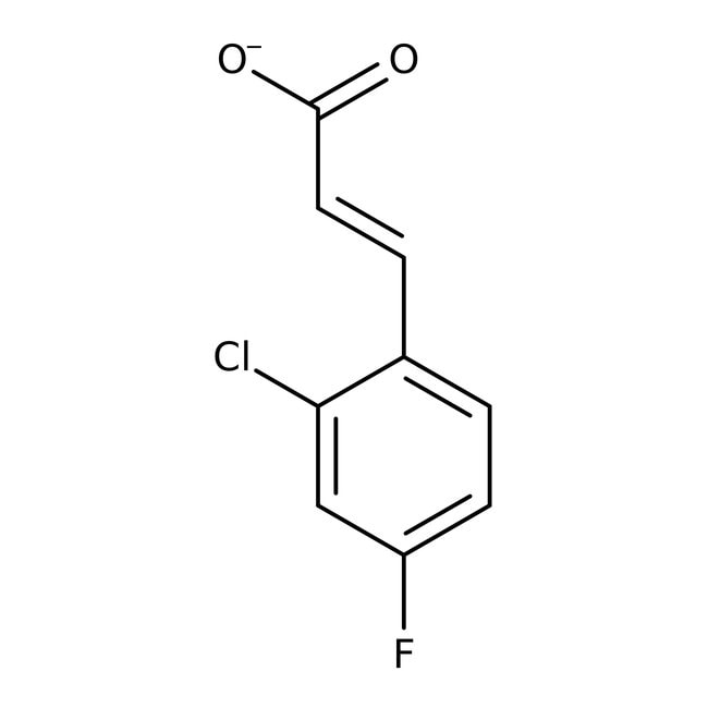 2-Chlor-4-Fluorzimtsäure, 97 %, Alfa Aes