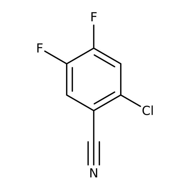 2-Chlor-4,5-Difluorbenzonitril, 97 %, Al