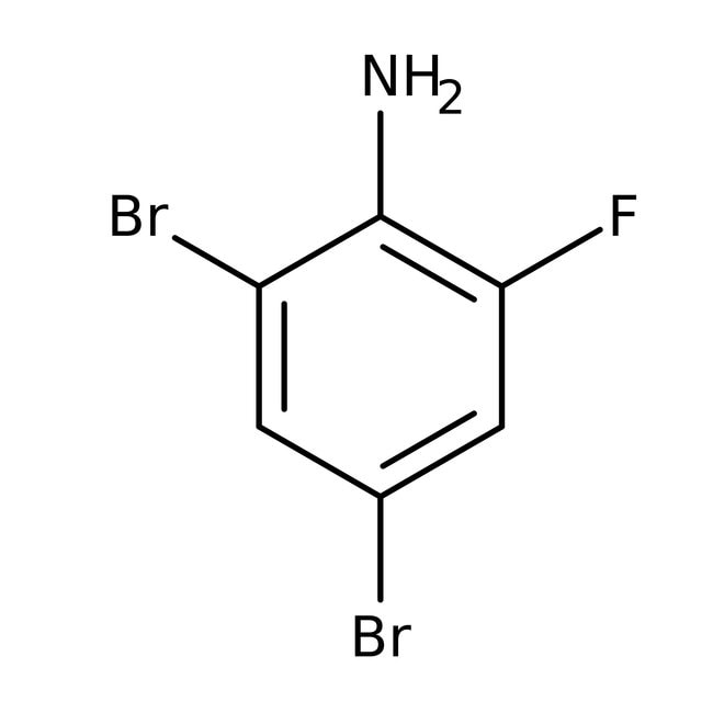 2,4-Dibrom-6-Fluoranilin, 97 %, Alfa Aes