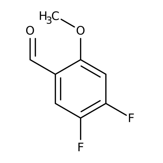 4,5-Difluor-2-methoxybenzaldehyd, 97 %,