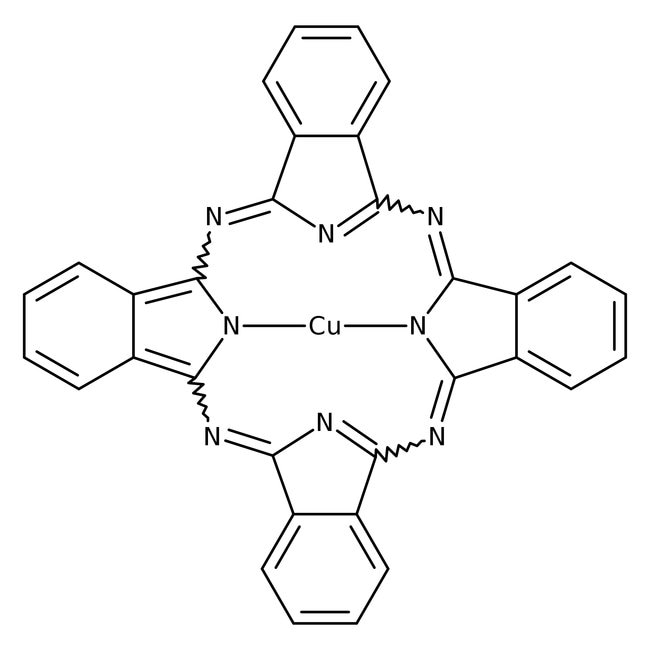 Kufper(II)-phthalocyanin, Copper (II) ph