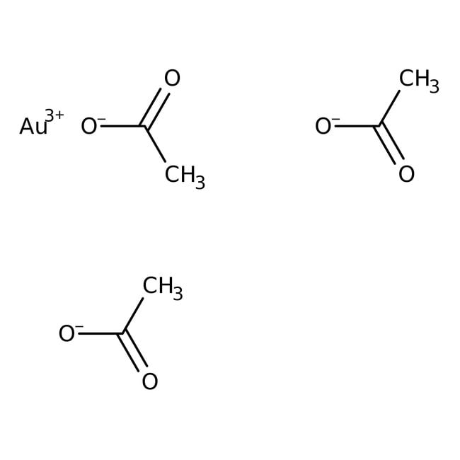 Gold(III)-acetat, 99.9 % (Metallbasis),