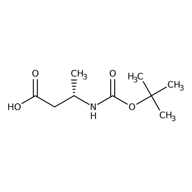 (S)-3-(Boc-Amino)butansäure, 95 %, Alfa