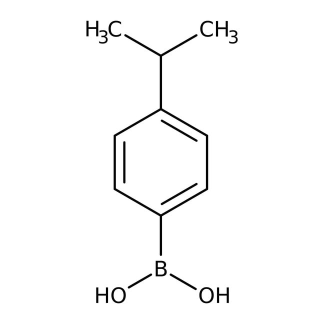 4-Isopropylbenzenboronsäure, 98 + %, Alf