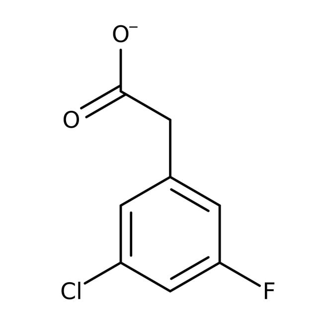 3-Chlor-5-Fluorphenylessigsäure, 97 %, A