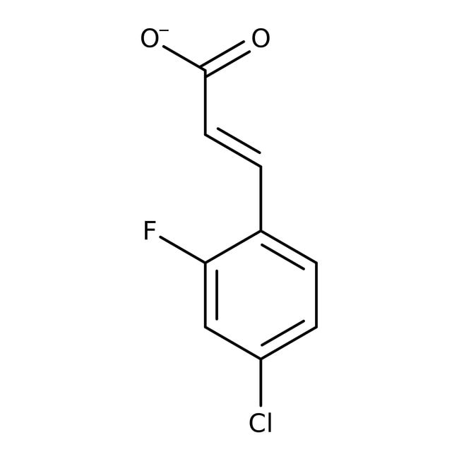 4-Chlor-2-Fluorzimtsäure, 98 %, Alfa Aes