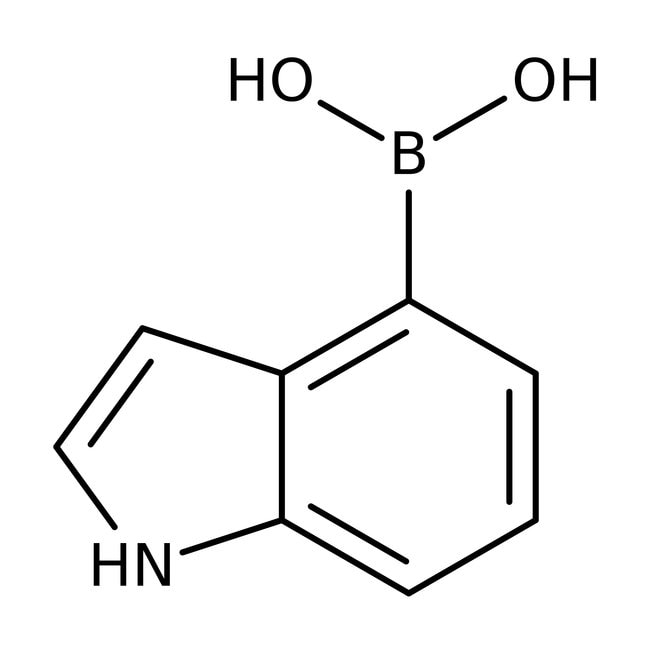 Indol-4-Boronsäure, 95%, Alfa Aesar Indo