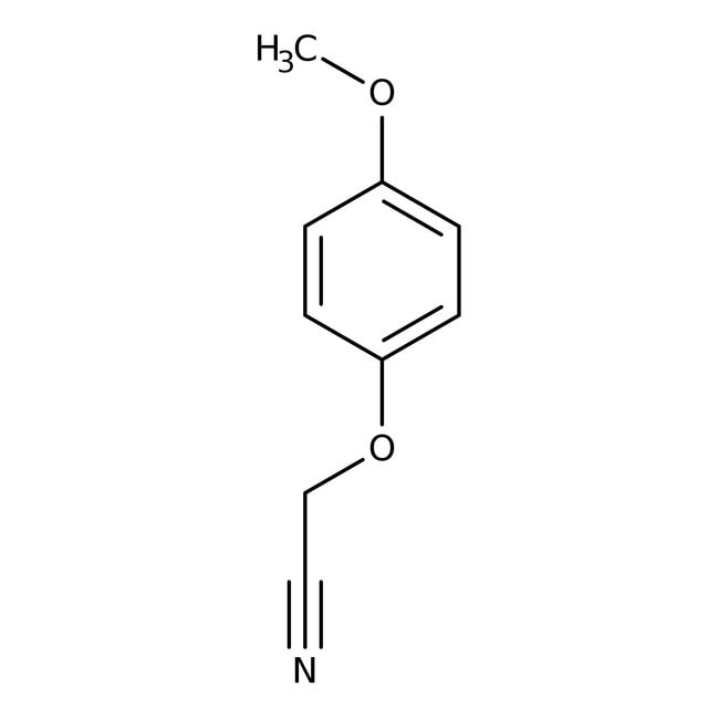 4-Methoxyphenoxyacetonitril, 97 %, Alfa