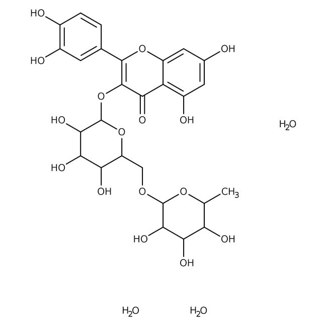 (+)-Rutintrihydrat, 97 %, Alfa Aesar (+)