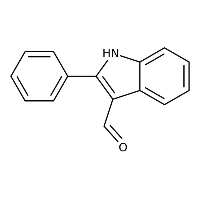 2-Phenylindol-3-carboxaldehyd, 97 %, Alf