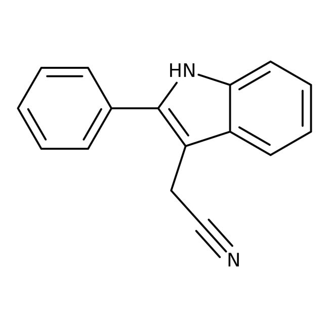 2-Phenylindol-3-acetonitril, 97 %, Alfa